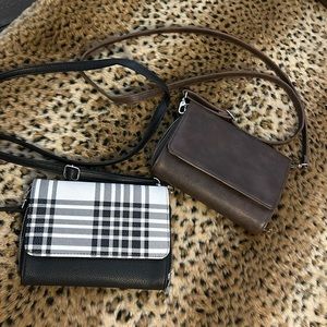 Thirty One retired wallet style crossbody bags.